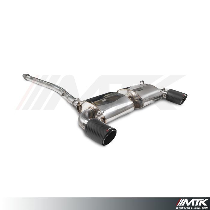 Catback avec silencieux intermediaire Subaru GT86/GR86/Scion FR-S/BRZ